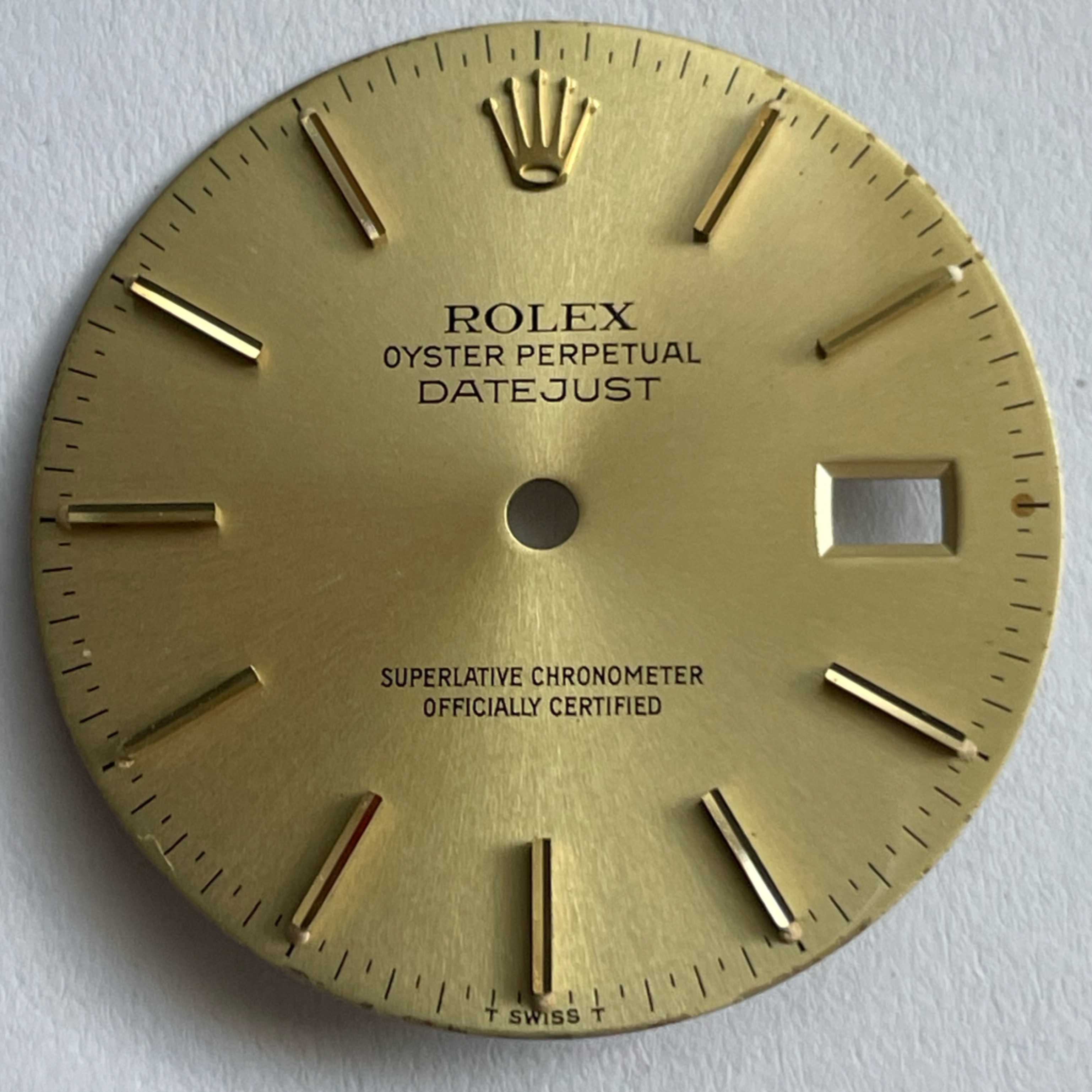 Rolex Datejust 28mm Gold Color Dial